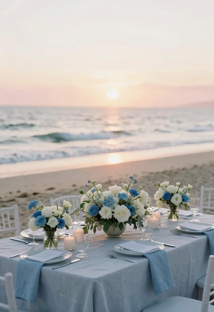 14 Blue and White Centerpieces Wedding Ideas With Coastal Elegance - Conclusion 1