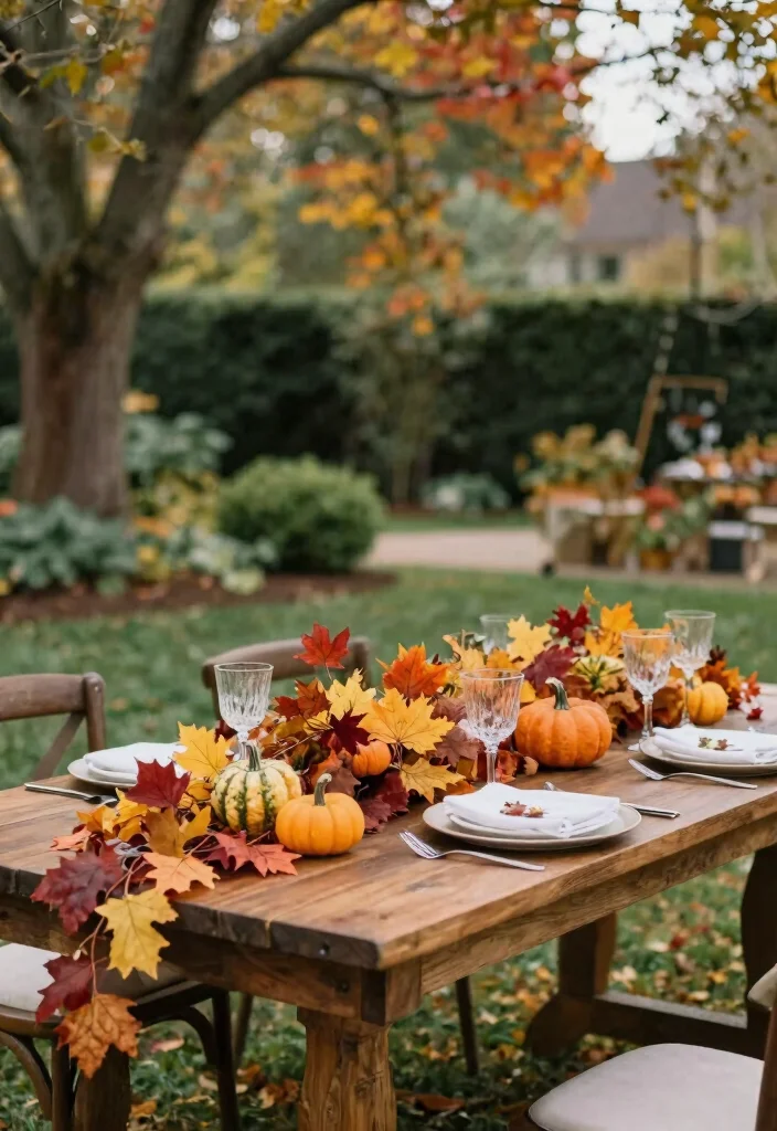14 Country Wedding Table Decor Ideas With Rustic Romance 42 14 Country Wedding Table Decor Ideas With Rustic Romance - 12. Seasonal Decor Elements 1