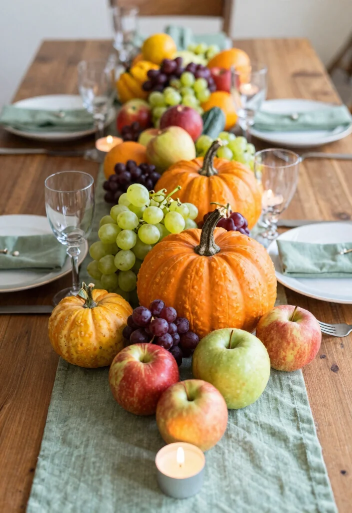 14 Country Wedding Table Decor Ideas With Rustic Romance 19 14 Country Wedding Table Decor Ideas With Rustic Romance - 9. Fruits and Vegetables as Centerpieces 1