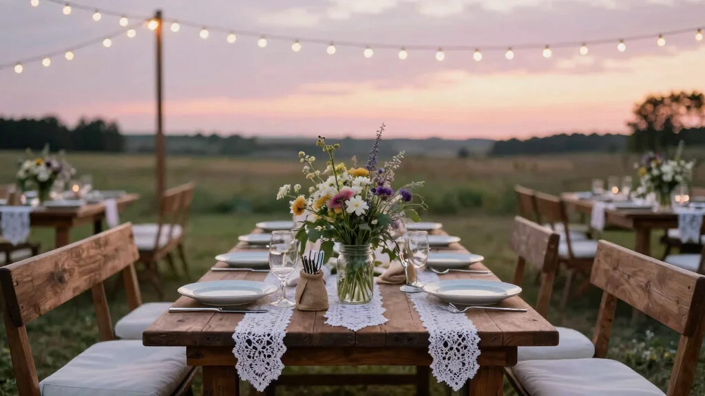 14 Country Wedding Table Decor Ideas With Rustic Romance