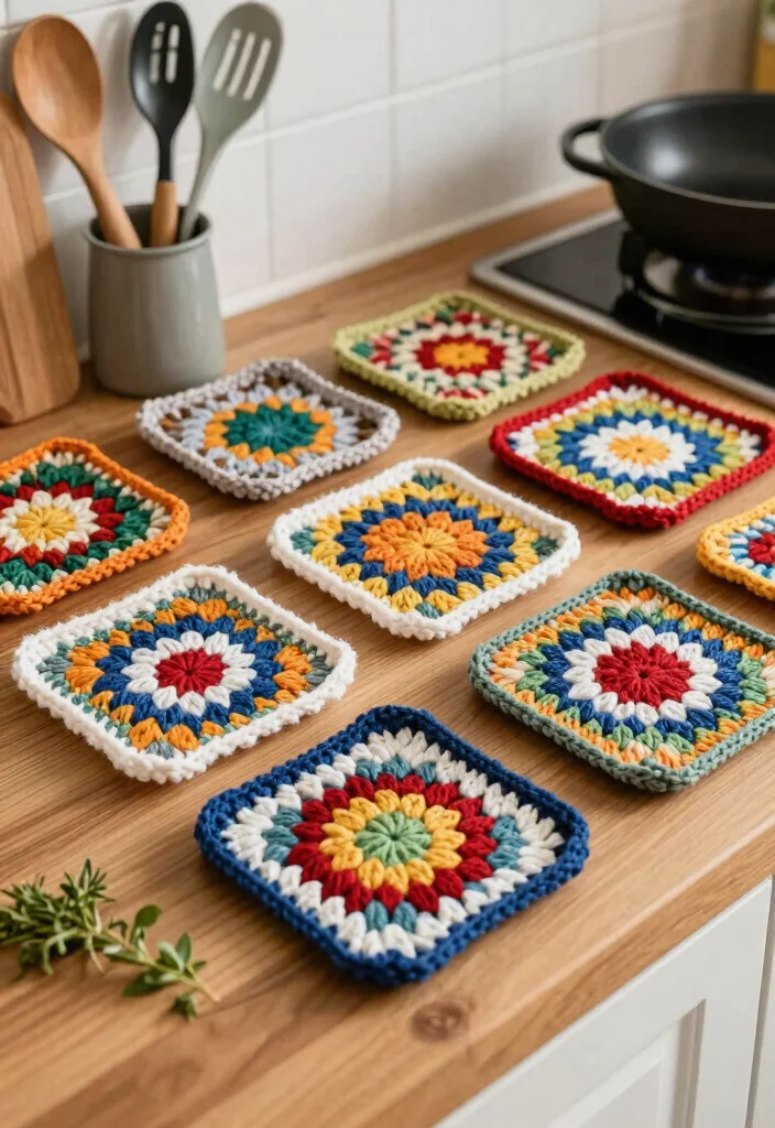 14 Crochet Wedding Favors Ideas With Handmade Beauty 61 14 Crochet Wedding Favors Ideas With Handmade Beauty - 11. Crochet Pot Holders 1