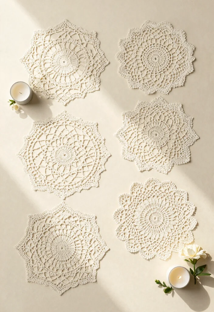 14 Crochet Wedding Favors Ideas With Handmade Beauty 46 14 Crochet Wedding Favors Ideas With Handmade Beauty - 6. Crochet Lace Doilies 1