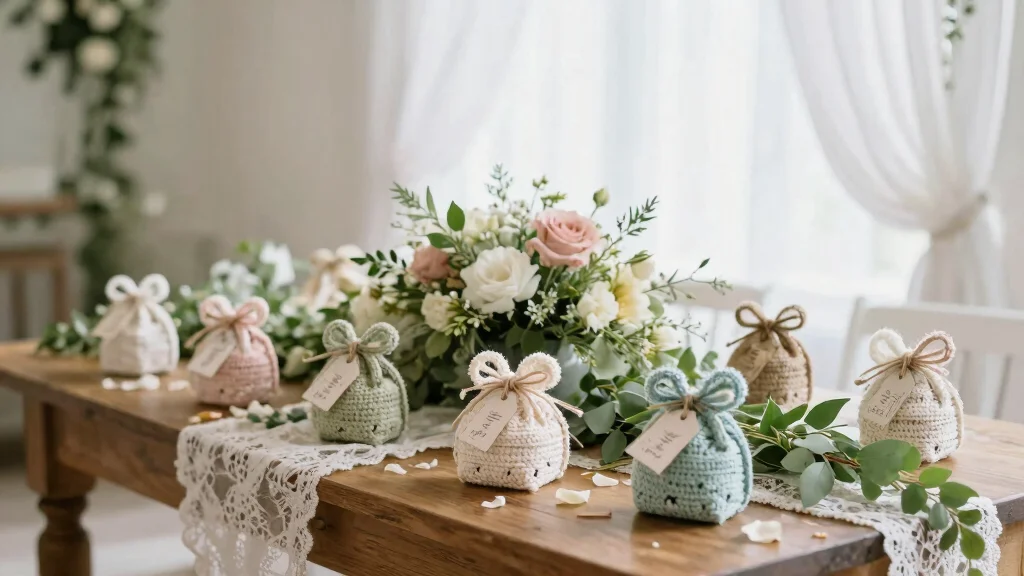 14 Crochet Wedding Favors Ideas With Handmade Beauty
