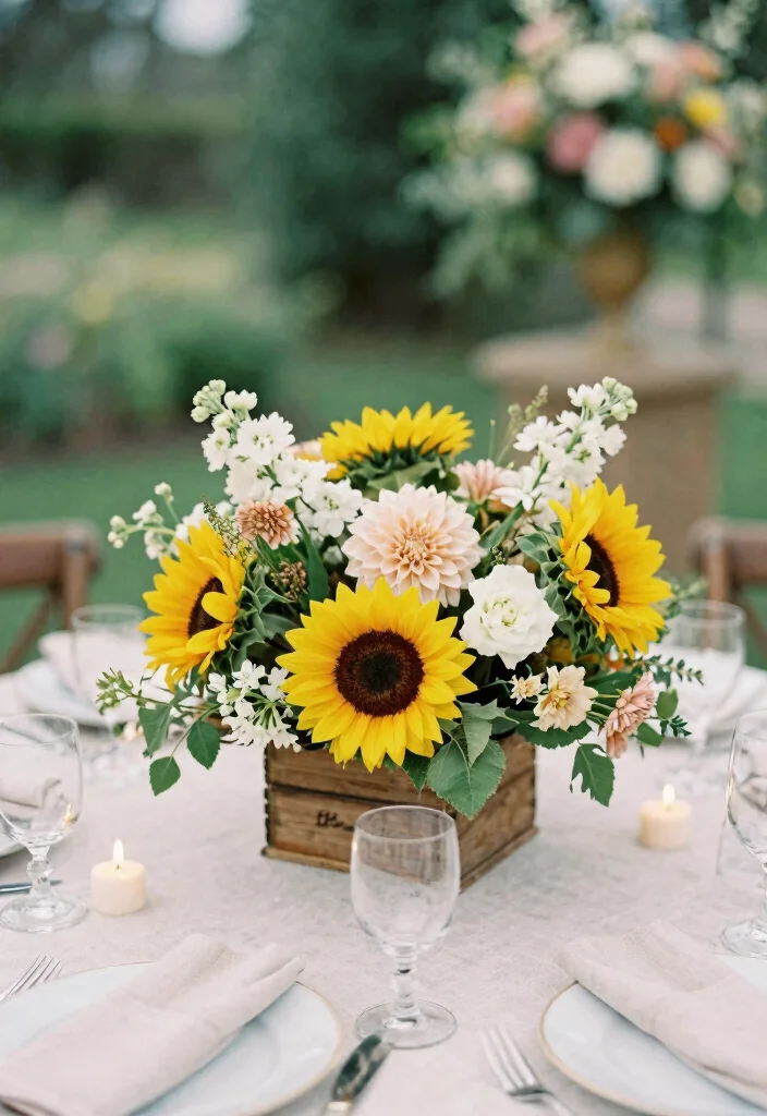 14 Flowers for Wedding Decoration Ideas That Transform Any Venue 2 14 Flowers for Wedding Decoration Ideas That Transform Any Venue - 2. Seasonal Flower Centerpieces 1