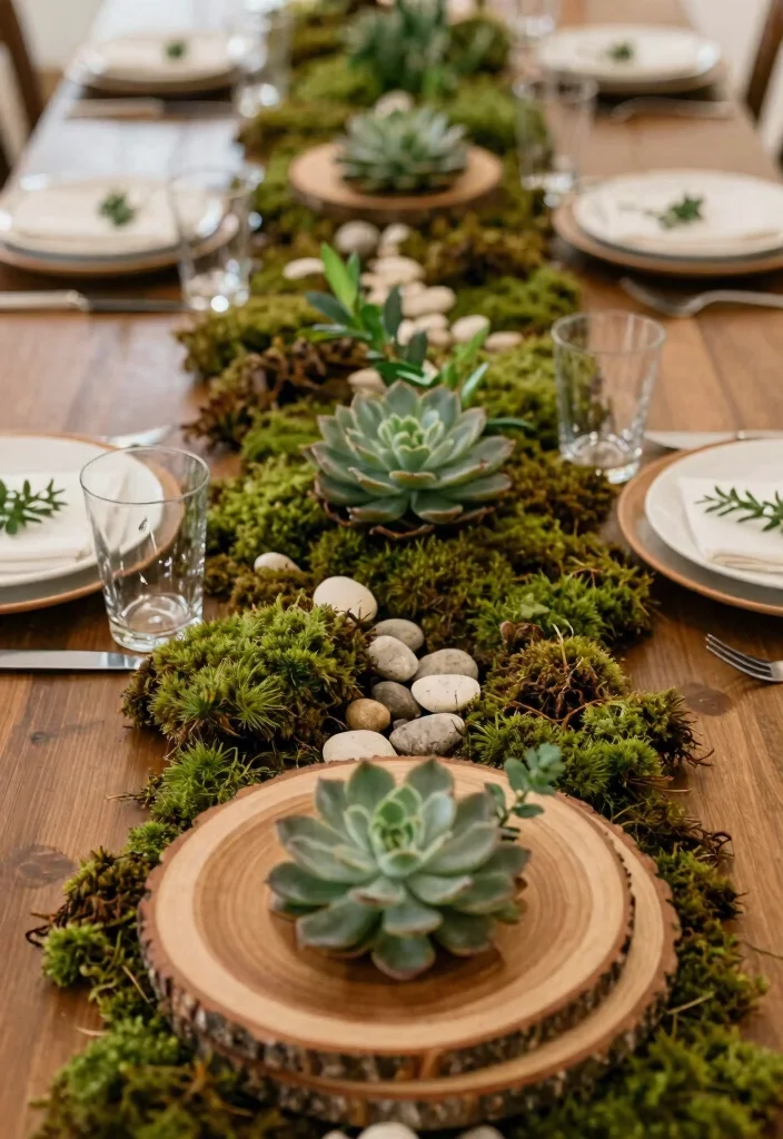 14 Wedding Decor Table Ideas That Feel Elegant & Chic 62 14 Wedding Decor Table Ideas That Feel Elegant & Chic - 12. Layered Natural Elements 1