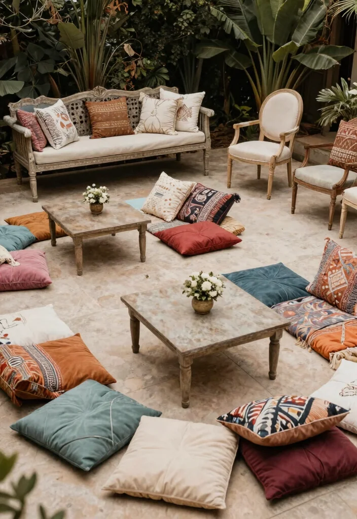 14 Wedding Decor Table Ideas That Feel Elegant & Chic 64 14 Wedding Decor Table Ideas That Feel Elegant & Chic - 14. Unique Seating Arrangements 1