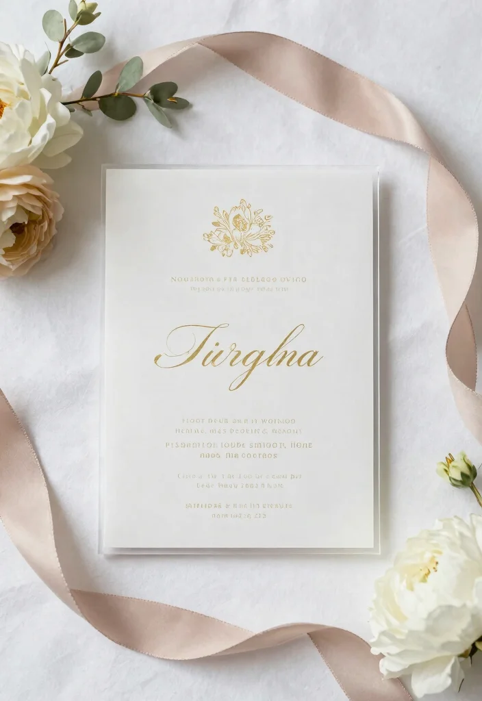 15 Acrylic Wedding Invitations Ideas With Modern Elegance 1 15 Acrylic Wedding Invitations Ideas With Modern Elegance - 1. Clear Elegance 1