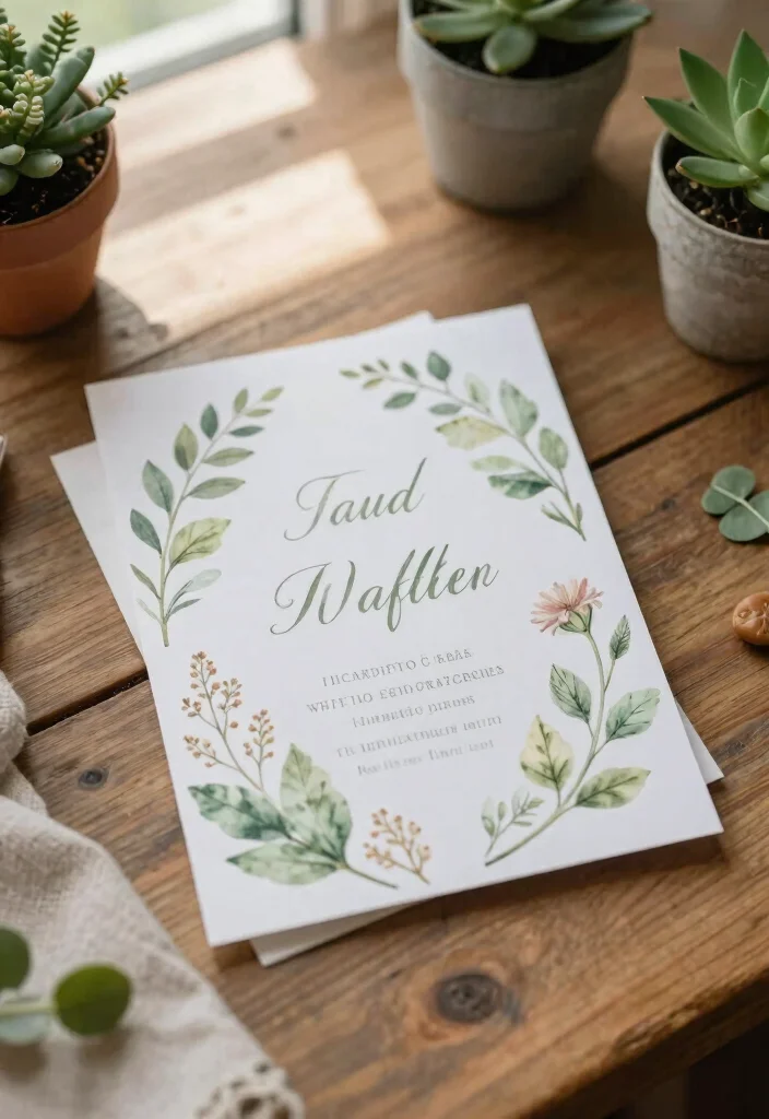 15 Acrylic Wedding Invitations Ideas With Modern Elegance 4 15 Acrylic Wedding Invitations Ideas With Modern Elegance - 4. Botanical Beauty 1