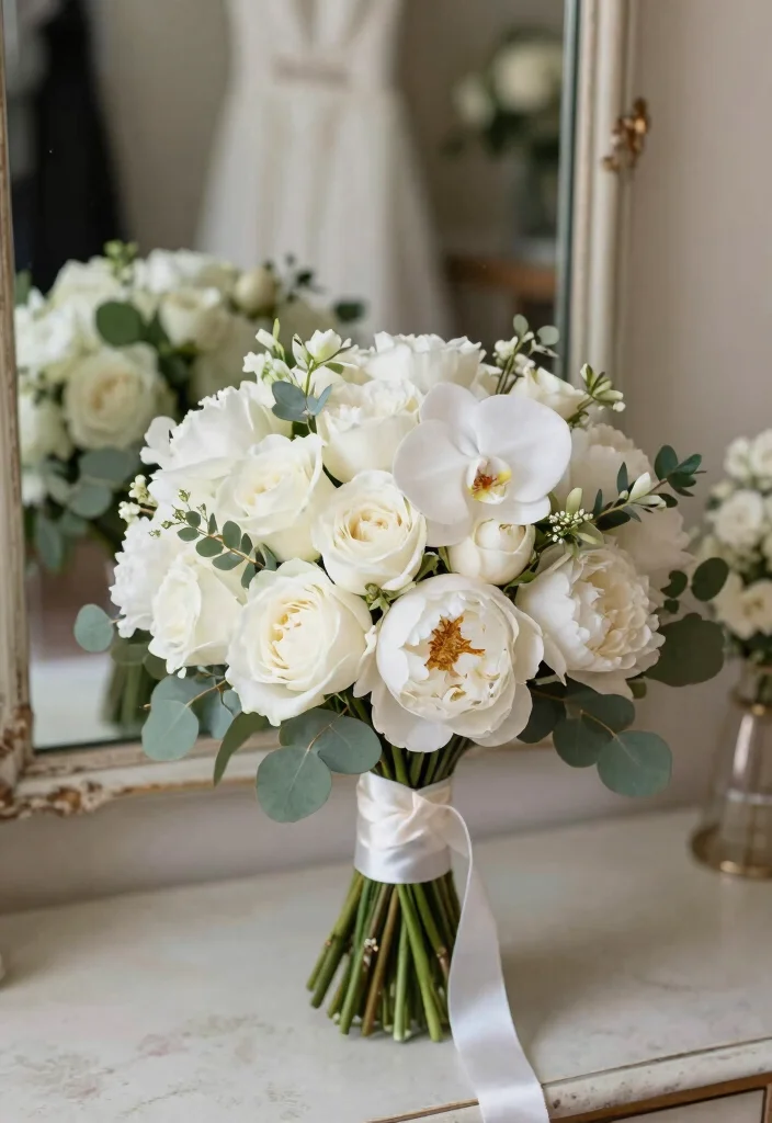 15 All White Flowers Wedding Ideas With Pure Elegance 1 15 All White Flowers Wedding Ideas With Pure Elegance - 1. White Wedding Bouquets 1
