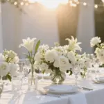 15 All White Flowers Wedding Ideas With Pure Elegance