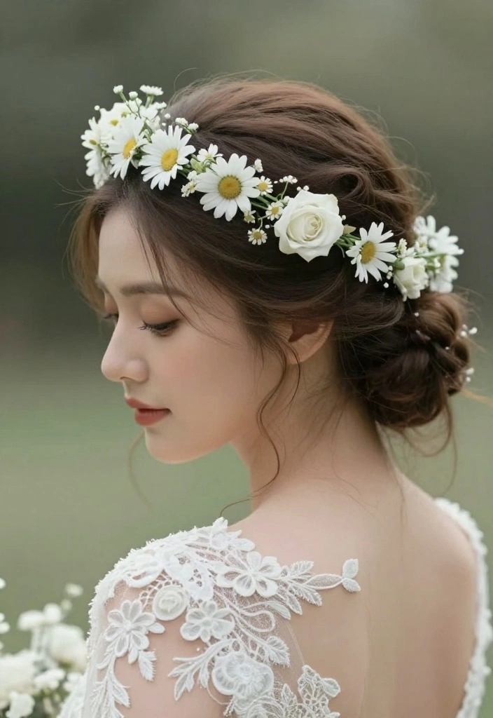 15 All White Flowers Wedding Ideas With Pure Elegance 14 15 All White Flowers Wedding Ideas With Pure Elegance - 4. White Flowers for Bridal Arrangements 1