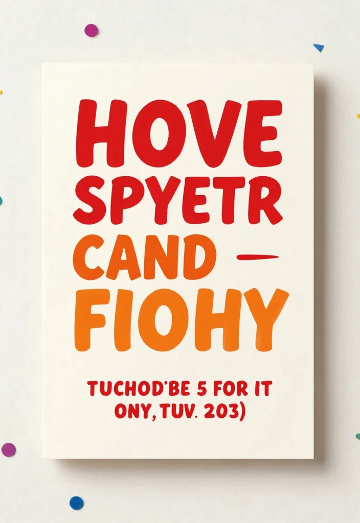 15 Bright Wedding Invitations Ideas That Pop Beautifully - 4. Bright Typography Statements 1