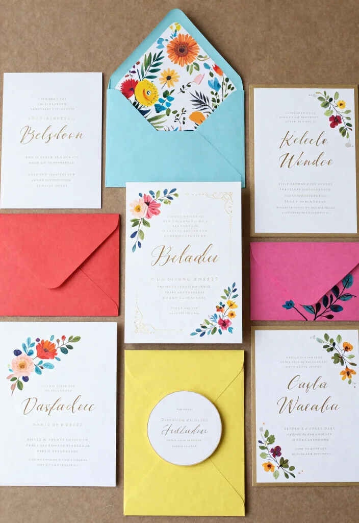 15 Bright Wedding Invitations Ideas That Pop Beautifully - Conclusion 1