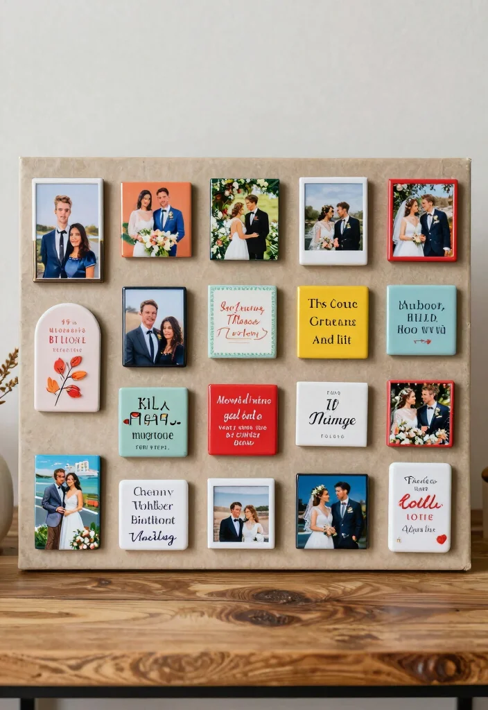15 Cheap Wedding Favors 2026 Trending Ideas That Still Feel Thoughtful 28 15 Cheap Wedding Favors 2026 Trending Ideas That Still Feel Thoughtful - 10. Custom Magnets 1