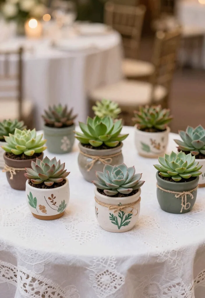 15 Cheap Wedding Favors 2026 Trending Ideas That Still Feel Thoughtful 12 15 Cheap Wedding Favors 2026 Trending Ideas That Still Feel Thoughtful - 2. Mini Potted Succulents 1