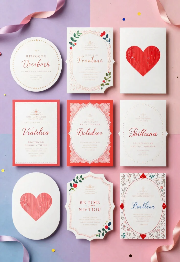 15 Green Wedding Invitations 2026 Trending Ideas With Fresh Modern Style - 15. Unique Shapes 1