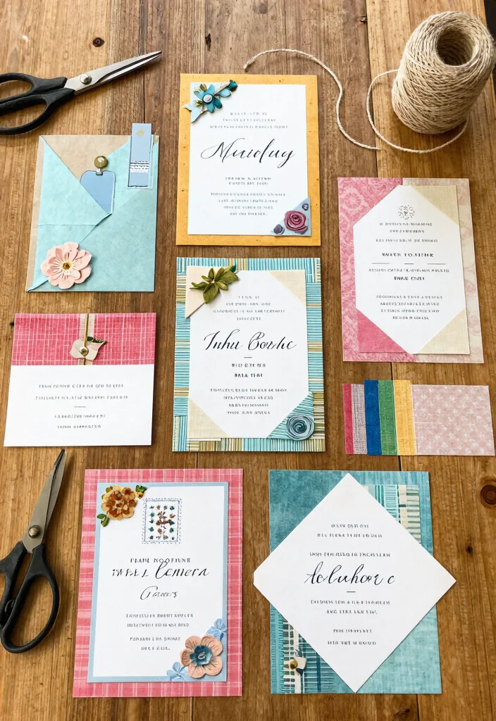 15 Green Wedding Invitations 2026 Trending Ideas With Fresh Modern Style - 6. Upcycled Materials 1