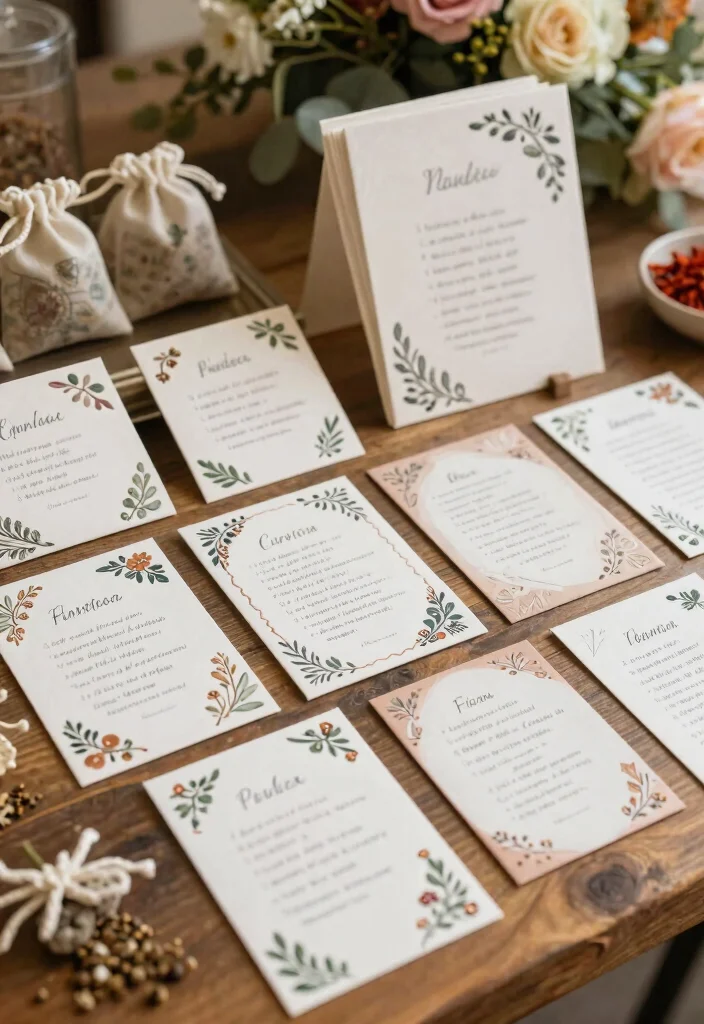 15 Pottery Wedding Favors Ideas With Rustic Elegance 64 15 Pottery Wedding Favors Ideas With Rustic Elegance - 14. Unique Clay Recipe Cards 1