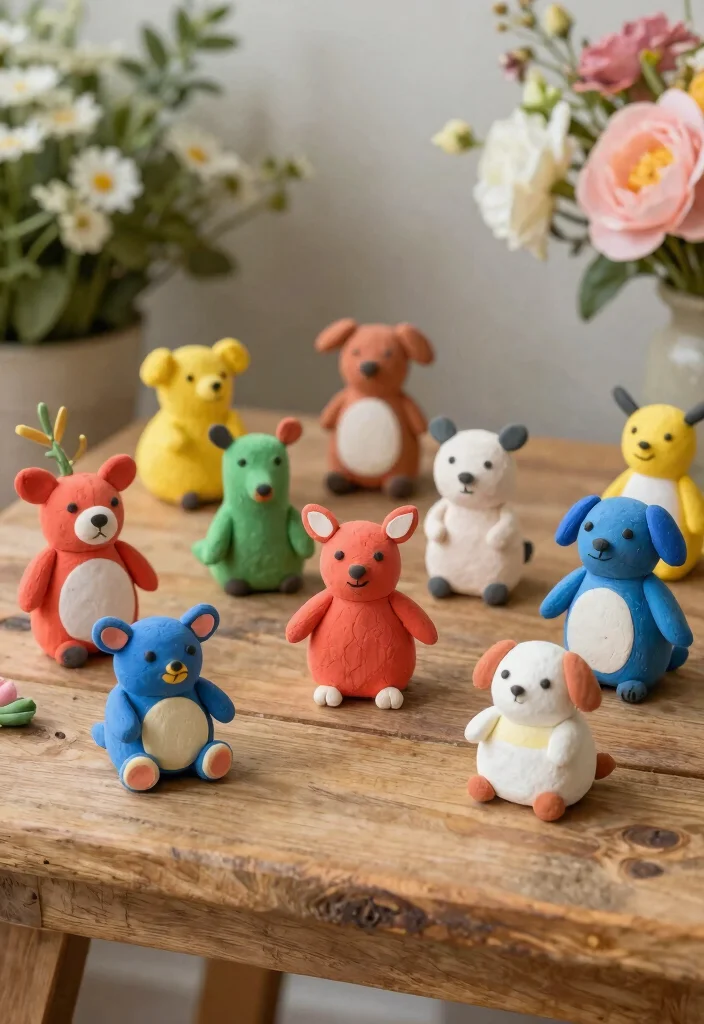 15 Pottery Wedding Favors Ideas With Rustic Elegance 48 15 Pottery Wedding Favors Ideas With Rustic Elegance - 8. Whimsical Clay Animals 1