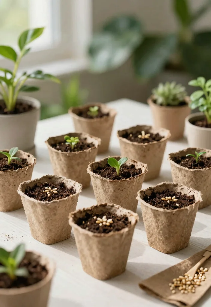 15 Seed Wedding Favors Ideas With Meaningful Charm - 14. Biodegradable Seed Containers 1