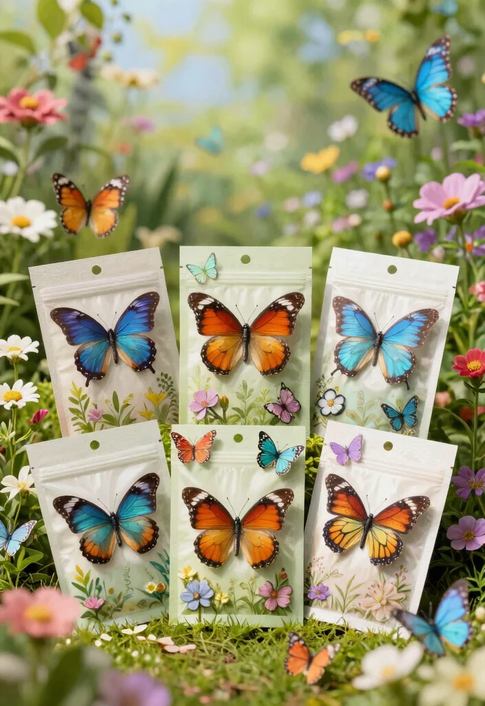 15 Seed Wedding Favors Ideas With Meaningful Charm - 9. Butterfly Garden Seeds 1