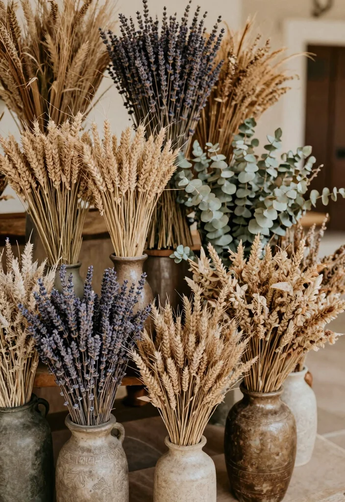 15 Wedding Entrance Flowers Ideas That Wow Guests Instantly 54 15 Wedding Entrance Flowers Ideas That Wow Guests Instantly - 14. Dried Flower Arrangements 1