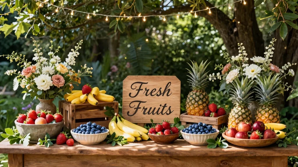 15 Wedding Fruit Table Ideas With Fresh Vibrant Style