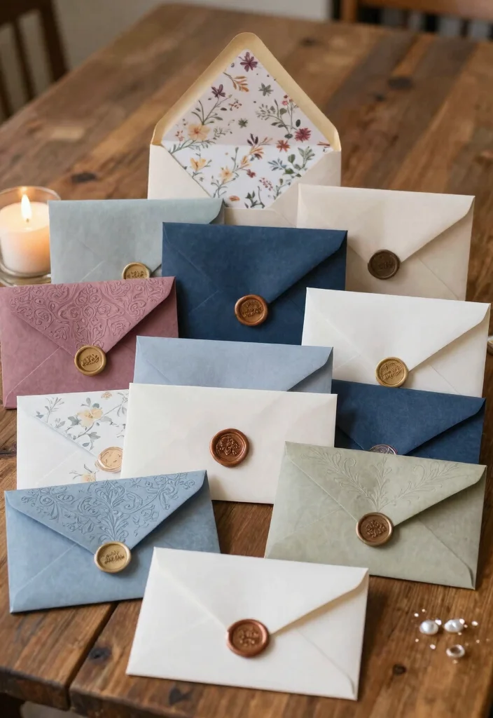 15 Wedding Invitations Old Money Ideas With Classic Glam 61 15 Wedding Invitations Old Money Ideas With Classic Glam - 11. Unique Envelope Designs 1