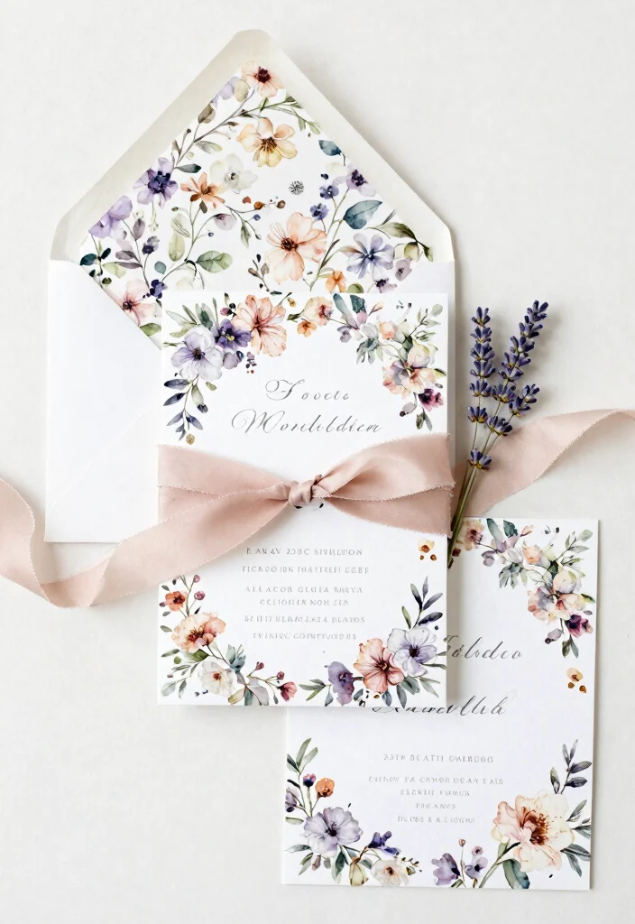 15 Wedding Invitations Old Money Ideas With Classic Glam 12 15 Wedding Invitations Old Money Ideas With Classic Glam - 2. Vintage Floral Patterns 1