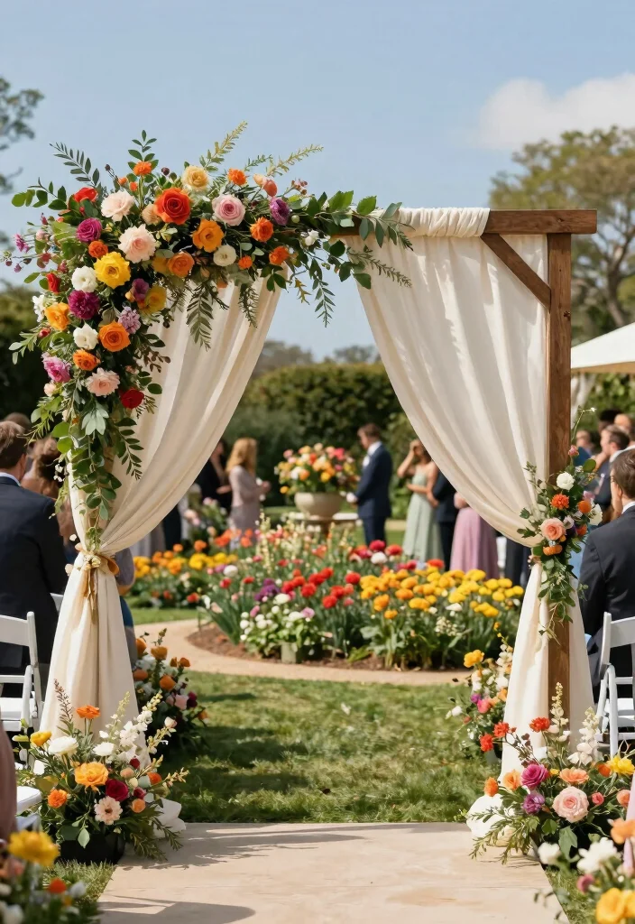 15 Western Wedding Arch Ideas With Rustic Flair 65 15 Western Wedding Arch Ideas With Rustic Flair - 15. Heart-Shaped Arch 1