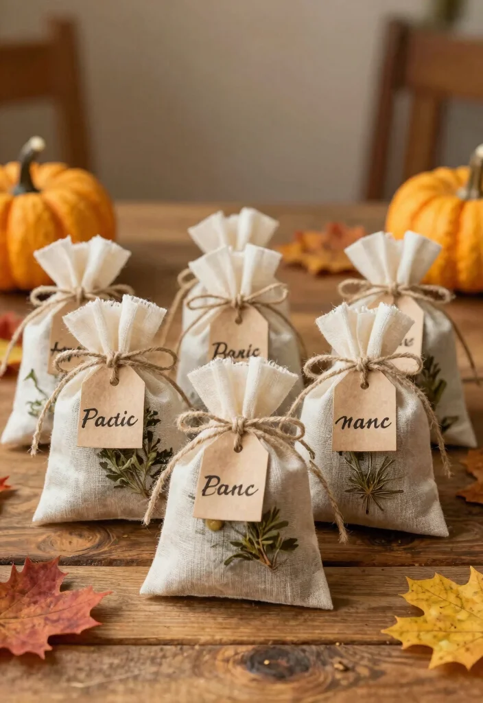 16 Fall Wedding Favors for Guests Ideas With Autumn Touch 51 16 Fall Wedding Favors for Guests Ideas With Autumn Touch - 11. Scented Sachets 1