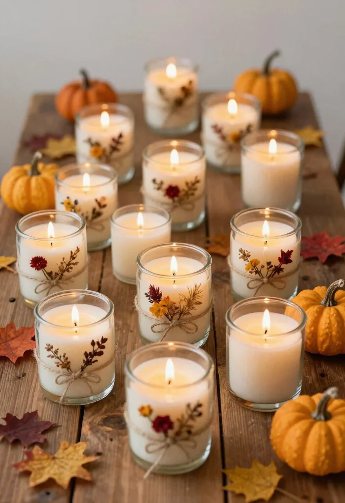 16 Fall Wedding Favors for Guests Ideas With Autumn Touch 2 16 Fall Wedding Favors for Guests Ideas With Autumn Touch - 2. Hand-Poured Soy Candles 1