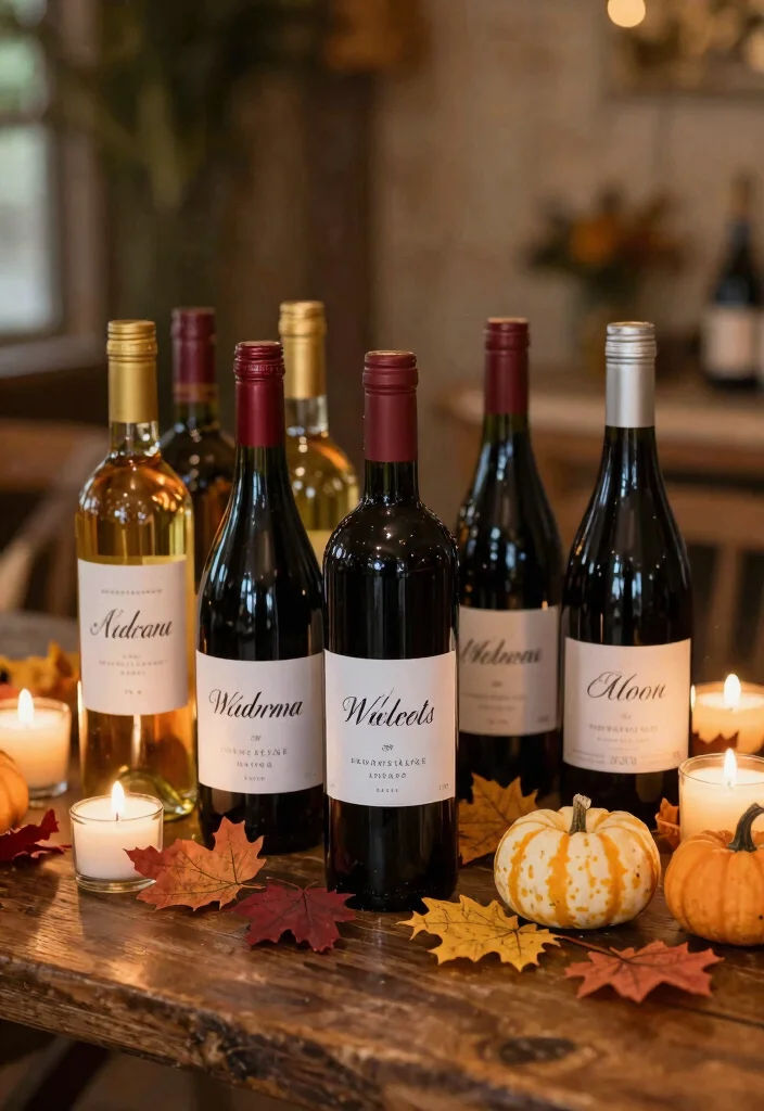 16 Fall Wedding Favors for Guests Ideas With Autumn Touch 25 16 Fall Wedding Favors for Guests Ideas With Autumn Touch - 5. Custom Wine Bottle Labels 1