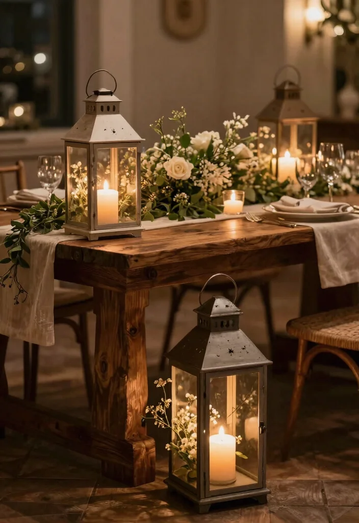 16 Floral Centerpieces Wedding Ideas With Fresh Elegance 60 16 Floral Centerpieces Wedding Ideas With Fresh Elegance - 10. Elegant Lantern Centerpieces with Florals 1