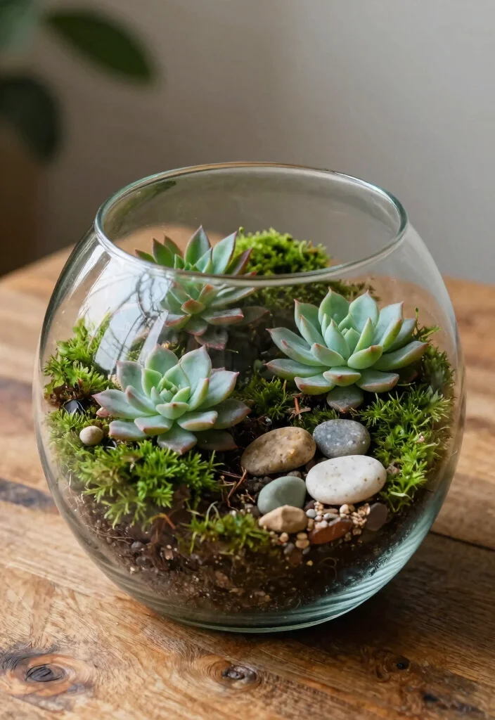 16 Floral Centerpieces Wedding Ideas With Fresh Elegance 61 16 Floral Centerpieces Wedding Ideas With Fresh Elegance - 11. Earthy Terrarium Centerpieces 1