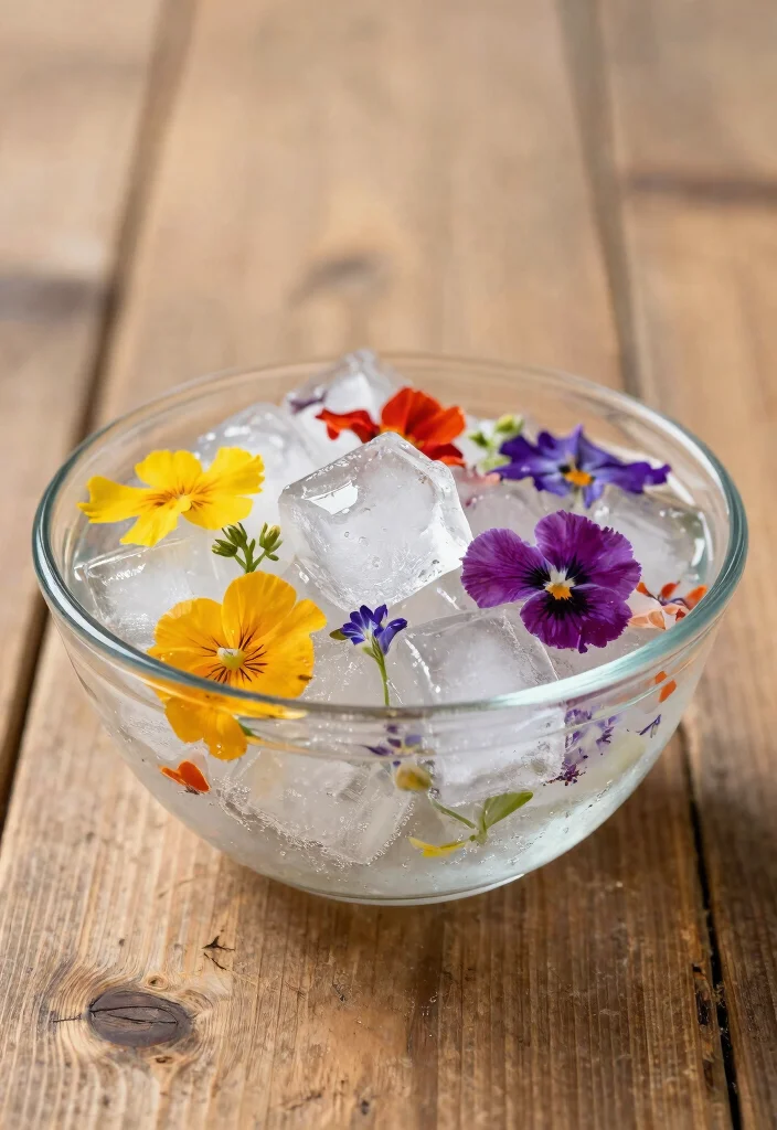 16 Floral Centerpieces Wedding Ideas With Fresh Elegance 64 16 Floral Centerpieces Wedding Ideas With Fresh Elegance - 14. Floral Ice Cubes for a Unique Touch 1