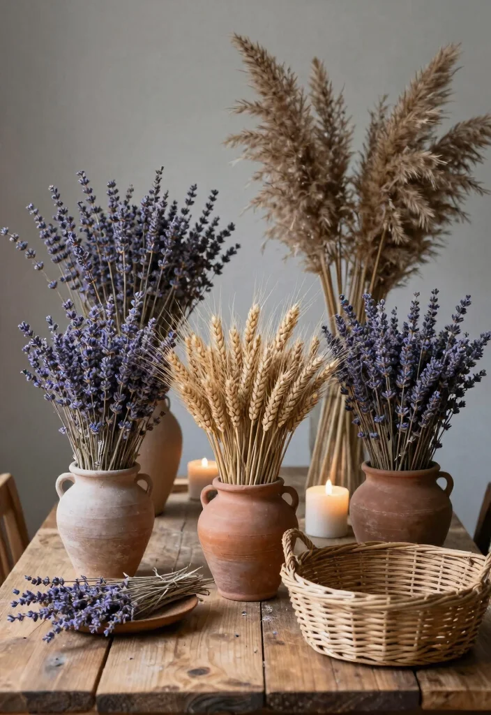 16 Floral Centerpieces Wedding Ideas With Fresh Elegance 25 16 Floral Centerpieces Wedding Ideas With Fresh Elegance - 5. Dried Floral Arrangements 1