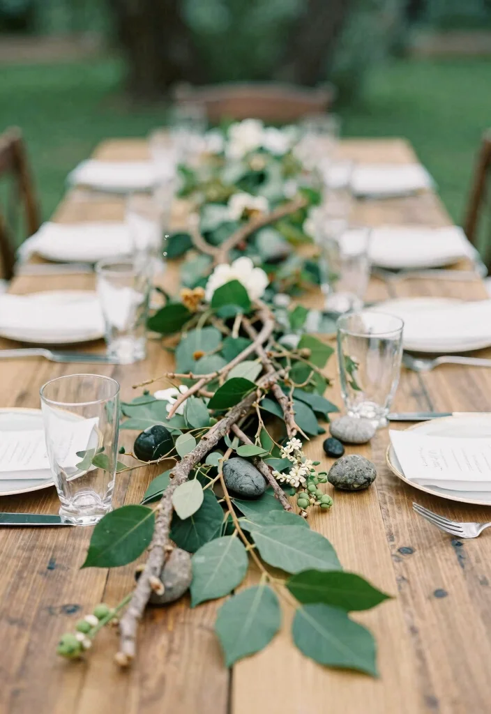16 Guest Table Decor Wedding Ideas That Impress Instantly 40 16 Guest Table Decor Wedding Ideas That Impress Instantly - 10. Nature-Inspired Table Decor 1