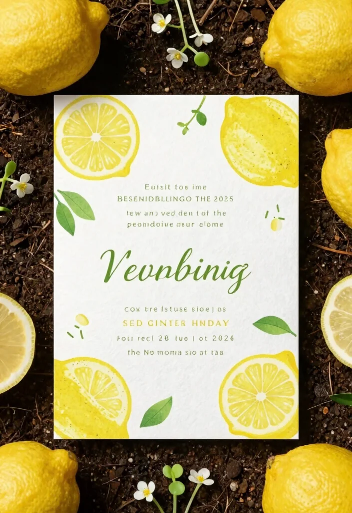 16 Lemon Wedding Invitations Ideas With Fresh Summer Vibes 31 16 Lemon Wedding Invitations Ideas With Fresh Summer Vibes - 11. Eco-Friendly Seed Paper Invites 1