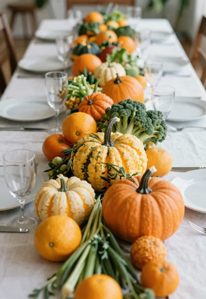 16 Minimalist Wedding Table Decor Simple Centerpieces Ideas That Shine 44 16 Minimalist Wedding Table Decor Simple Centerpieces Ideas That Shine - 14. Seasonal Produce as Decor 1