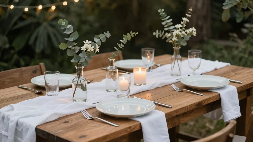 16 Minimalist Wedding Table Decor Simple Centerpieces Ideas That Shine