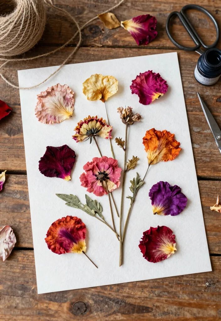 16 Preserving Wedding Flowers Ideas With Sentimental Touch - 12. Handmade Flower Paper 1