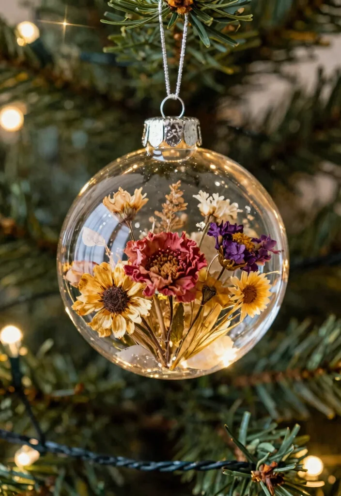 16 Preserving Wedding Flowers Ideas With Sentimental Touch - 13. Flower Ornaments 1