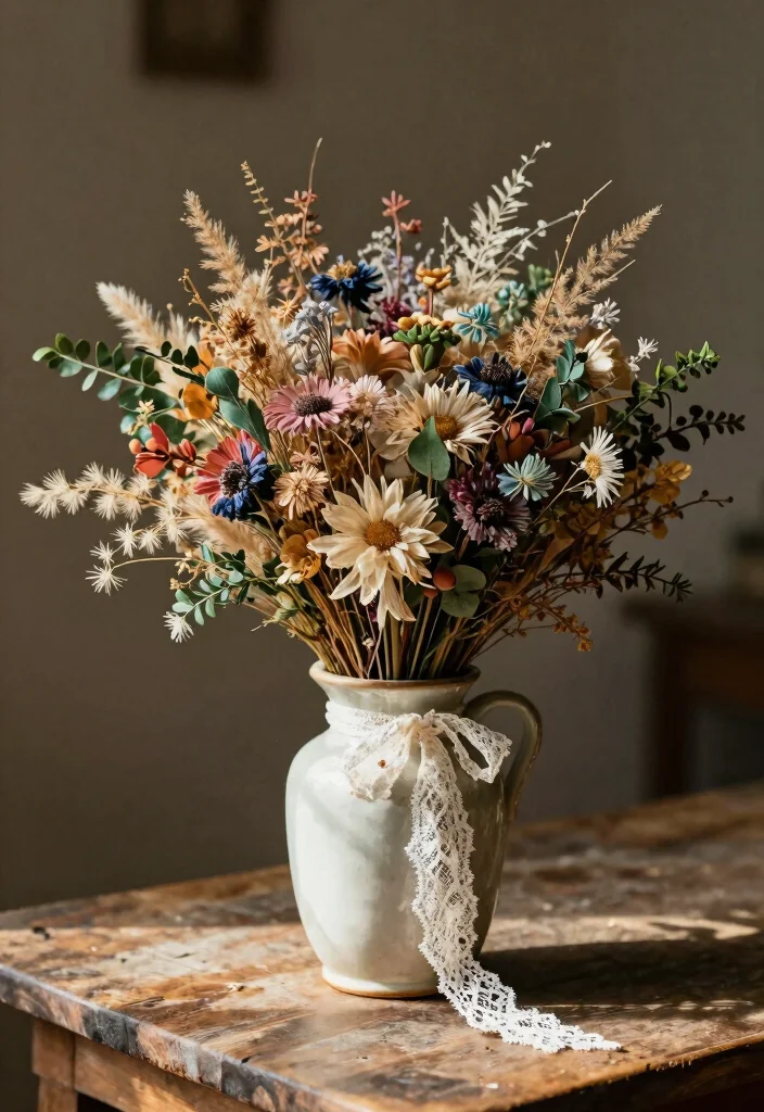 16 Preserving Wedding Flowers Ideas With Sentimental Touch - 4. DIY Flower Bouquets 1