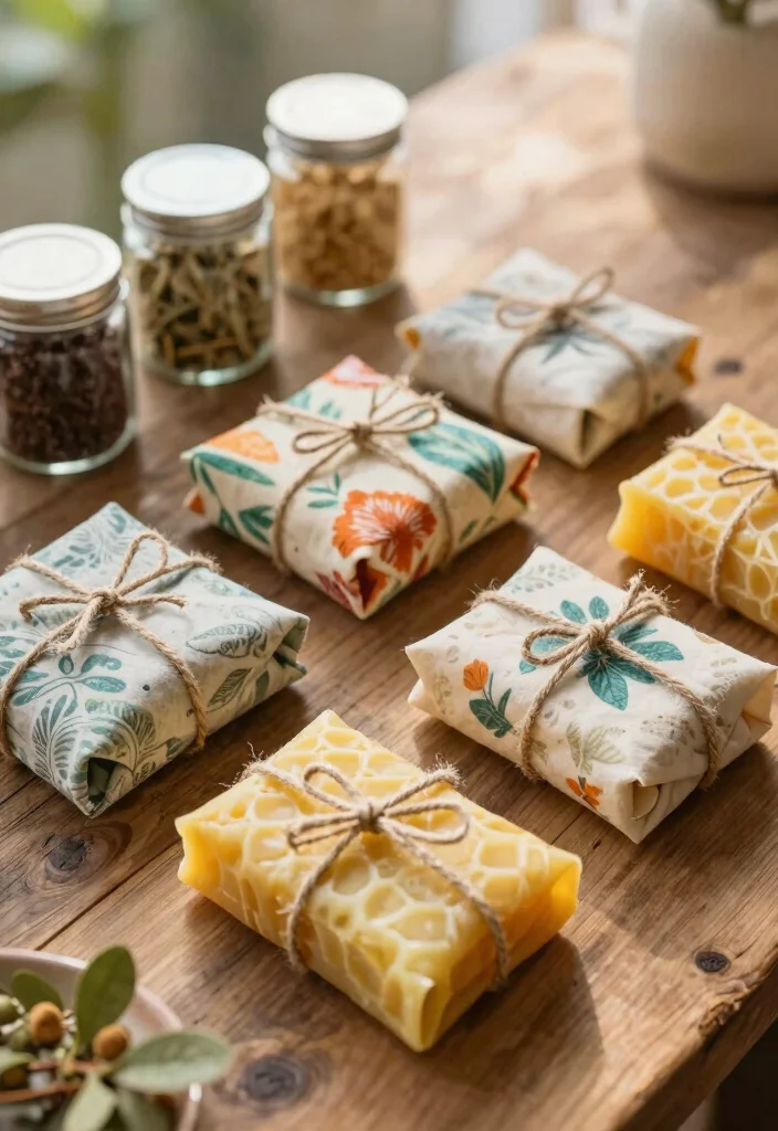 16 Rustic Wedding Party Favors Ideas With Country Charm - 11. Natural Beeswax Wraps 1