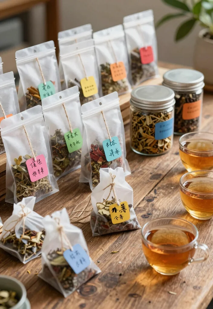16 Rustic Wedding Party Favors Ideas With Country Charm - 12. Herbal Tea Blends 1