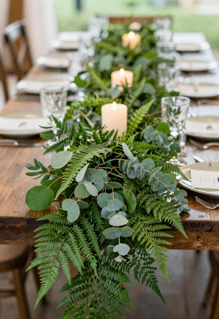 16 Simple Boho Centerpieces Wedding Ideas With Free Spirited Style 55 16 Simple Boho Centerpieces Wedding Ideas With Free Spirited Style - 15. Seasonal Greenery 1