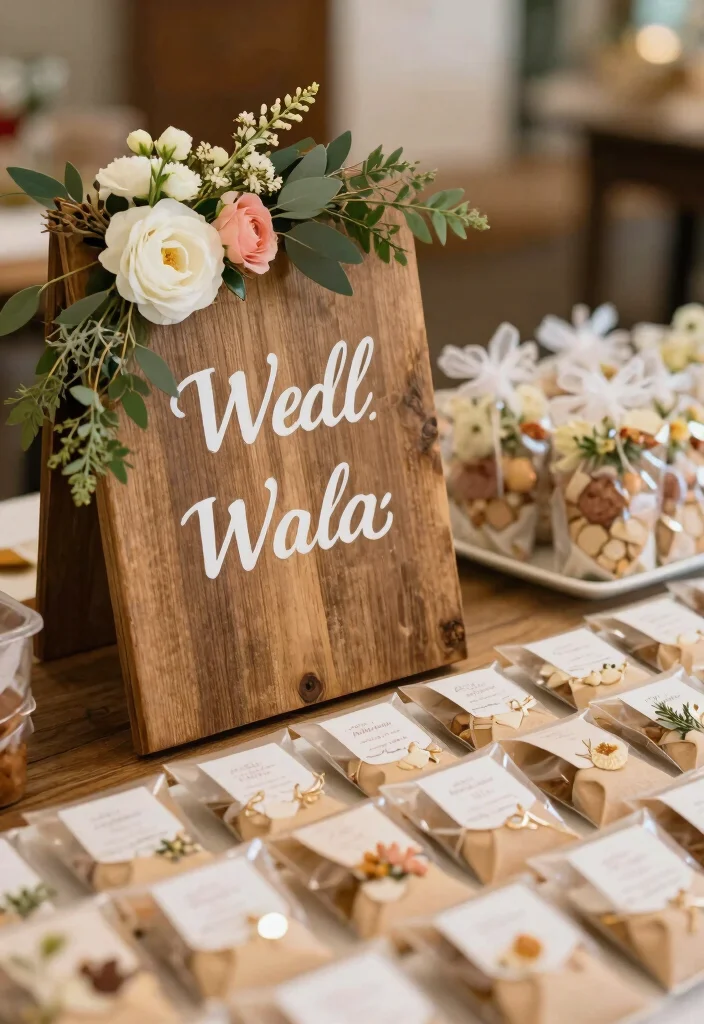 16 Wedding Signs Rustic Ideas With Cozy Charm 64 16 Wedding Signs Rustic Ideas With Cozy Charm - 14. Wedding Favors Sign 1
