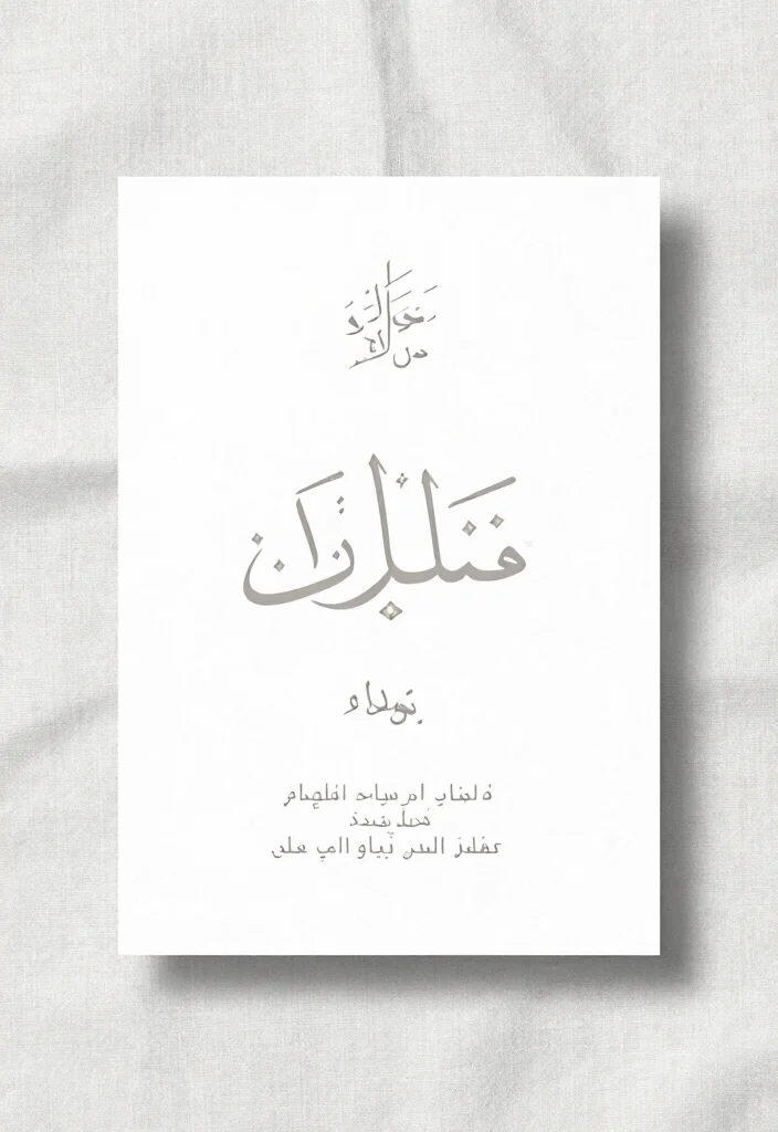 17 Arabic Wedding Invitations Ideas With Cultural Detail 27 17 Arabic Wedding Invitations Ideas With Cultural Detail - 7. Minimalist Elegance 1