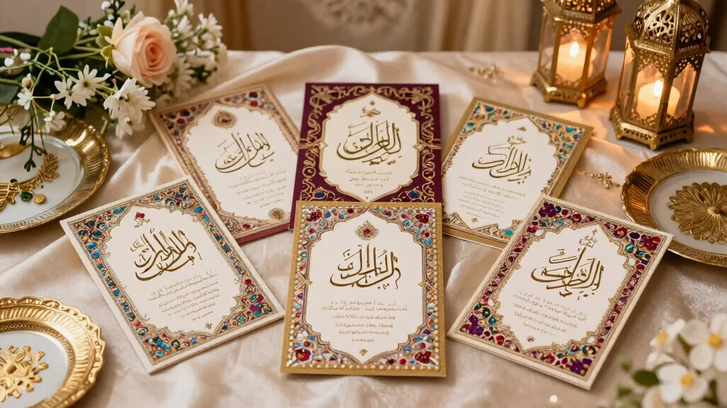 17 Arabic Wedding Invitations Ideas With Cultural Detail
